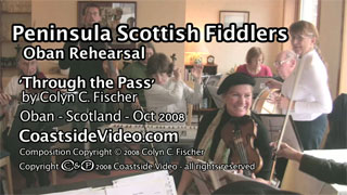 video: PSF Oban Rehearsal - "Thru the Pass"