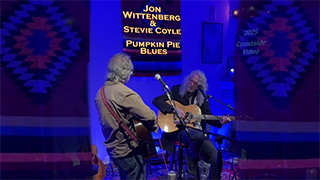 Jon wittenberg and Stevie Coyle perform Pumpkin Pie Blues in 2024
